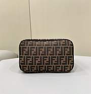 Okify Fendi Vanity Bag In Brown 26x15x19cm - 4