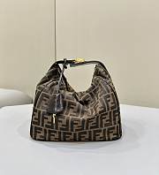 Okify Fendi Vanity Bag In Brown 26x15x19cm - 2