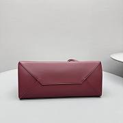 Okify Balenciaga Nano Hand Bag Medium In Red Burgundy 28x24x13cm - 5