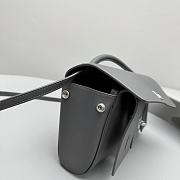 Okify Balenciaga Bel Air Clutch Bag In Gray 27x14x5cm - 6
