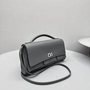 Okify Balenciaga Bel Air Clutch Bag In Gray 27x14x5cm - 5