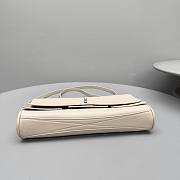Okify Balenciaga Bel Air Clutch Bag In White 27x14x5cm - 4