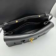 Okify Balenciaga Bel Air Clutch Bag In Black 27x14x5cm - 6