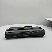 Okify Balenciaga Bel Air Clutch Bag In Black 27x14x5cm - 2
