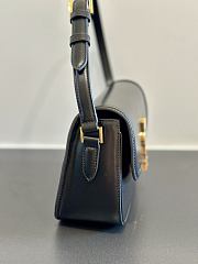 Okify YSL Solferino Armpit Bag In Black 24x17x8.5cm - 4
