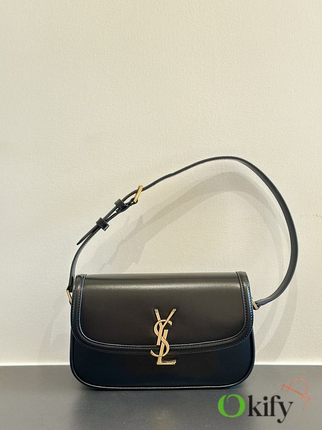 Okify YSL Solferino Armpit Bag In Black 24x17x8.5cm - 1