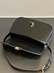 Okify YSL Solferino Armpit Bag In Black 24x17x8.5cm - 6