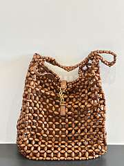 Okify YSL LE 5 À 7 Bag In Wood Beads 30x35x10cm  - 1