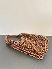 Okify YSL LE 5 À 7 Bag In Wood Beads 30x35x10cm  - 6