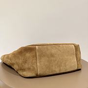 Okify YSL LE 5 À 7 Bea Tote Bag In Brown Suede 50x28x18cm - 5