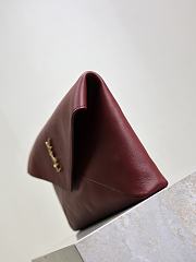 Okify YSL Envelope Pouch Bag In Red 29.5x18x4.5cm  - 4