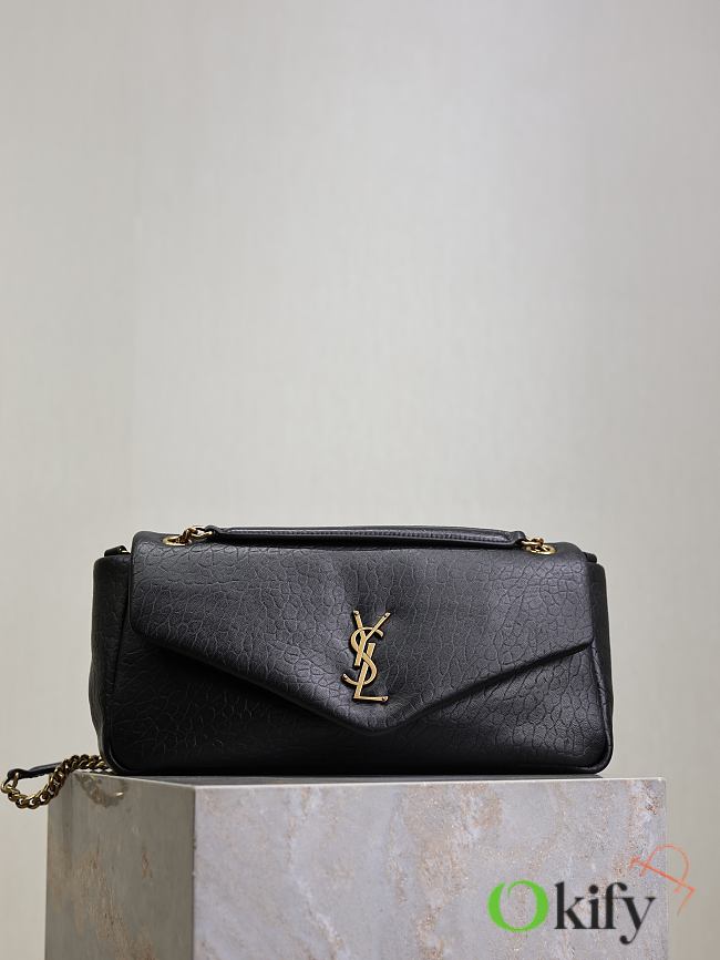 Okify YSL Calypso Bag In Black 30x15x7.5cm - 1