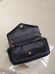 Okify YSL Calypso Bag In Black 30x15x7.5cm - 5