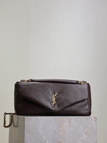 Okify YSL Calypso Bag In Brown 30x15x7.5cm