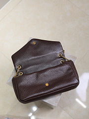 Okify YSL Calypso Bag In Brown 30x15x7.5cm - 6