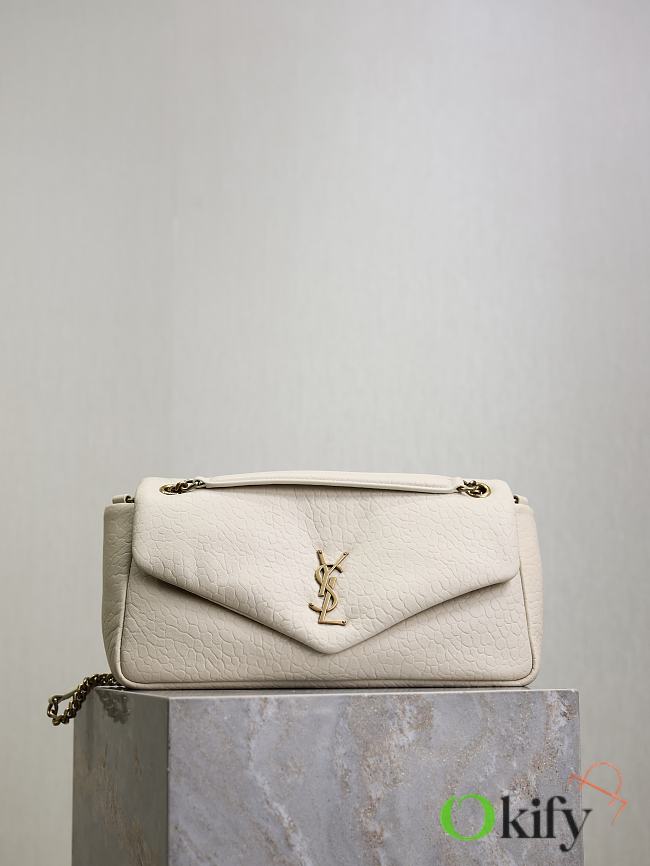 Okify YSL Calypso Bag In White 30x15x7.5cm - 1