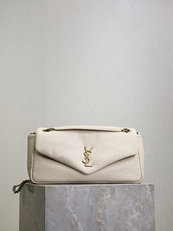 Okify YSL Calypso Bag In White 30x15x7.5cm