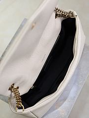 Okify YSL Calypso Bag In White 30x15x7.5cm - 6