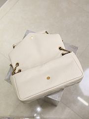 Okify YSL Calypso Bag In White 30x15x7.5cm - 5