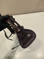 Okify Prada Mini Bonnie Bag In Dark Brown 23.5x12x9cm  - 3