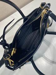 Okify Prada Mini Bonnie Bag In Black 23.5x12x9cm  - 4
