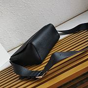Okify Prada Messenger Bag In Black 22x22x12cm - 5