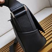 Okify Prada Messenger Bag In Black 22x22x12cm - 4
