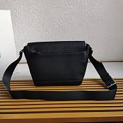 Okify Prada Messenger Bag In Black 22x22x12cm - 3