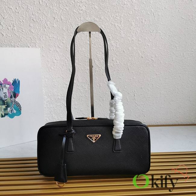 Okify Prada Black Shoulder Bag 30x14x8.5cm - 1
