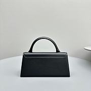 Okify Jacquemus Le Chiquito Long Bag In Black 21x10x6cm  - 3