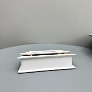 Okify Jacquemus Le Chiquito Long Bag In White 21x10x6cm  - 5