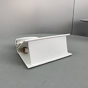 Okify Jacquemus Le Chiquito Noeud Bag In White 18x15.5x8cm - 5