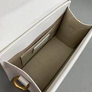 Okify Jacquemus Le Chiquito Noeud Bag In White 18x15.5x8cm - 2