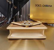 Okify Dolce & Gabbana Devotion Chain Handle Bag In Gold 19x4.5x13cm - 4