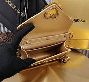 Okify Dolce & Gabbana Devotion Chain Handle Bag In Gold 19x4.5x13cm - 2