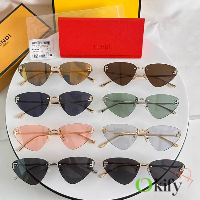 Okify Fendi FE4086 Sunglasses - 1