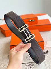 Okify Hermes Tonight Reversible Belt 38mm 24492 - 5