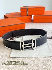 Okify Hermes Tonight Reversible Belt 38mm 24492 - 2