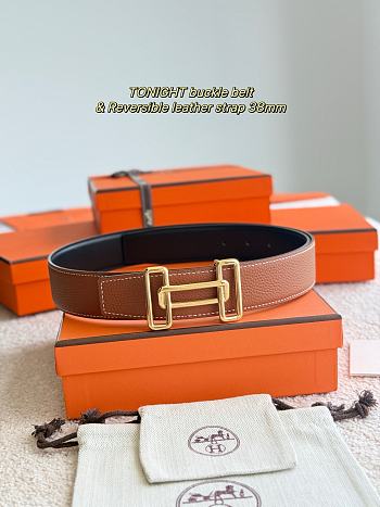 Okify Hermes Tonight Reversible Belt 38mm 24493