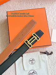 Okify Hermes Tonight Reversible Belt 38mm 24493 - 5