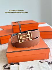 Okify Hermes Tonight Reversible Belt 38mm 24493 - 2