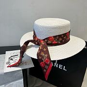 Okify Louis Vuitton Cherry Straw Hat 57cm  - 2