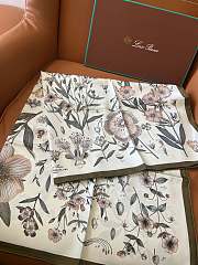 Okify Loro Piana Mulberry Silk Scarf 90x90cm 24501 - 6