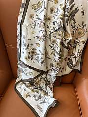 Okify Loro Piana Mulberry Silk Scarf 90x90cm 24502 - 6