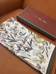 Okify Loro Piana Mulberry Silk Scarf 90x90cm 24502 - 4