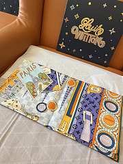 Okify Louis Vuitton Mulberry Silk Scarf 90x90cm 24503 - 2