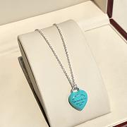 Okify Tiffany Return To Tiffany Full Blue Heart Necklace - 6