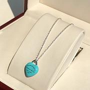 Okify Tiffany Return To Tiffany Full Blue Heart Necklace - 2