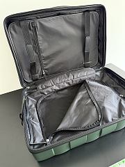 Okify Bottega Veneta Odyssey Cabin Suitcase In Green 55x35x21cm - 3