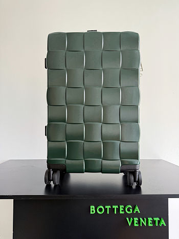 Okify Bottega Veneta Odyssey Cabin Suitcase In Green 55x35x21cm